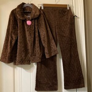 Kelly's Kids Brown Cozy Fabric Matching Set